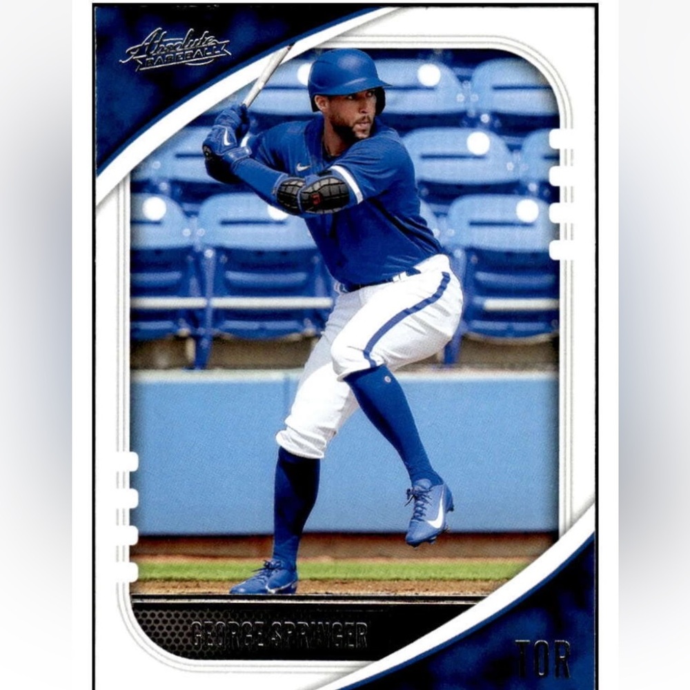 George Springer 2021 Panini Toronto Blue Jays Baseball Card